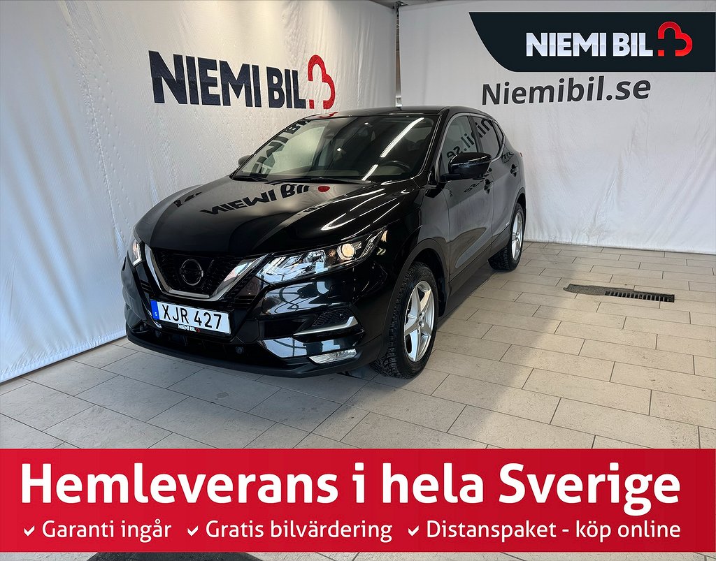 Nissan Qashqai 1.2 DIG-T Lämmitin Kamera Navi Sensors S&V