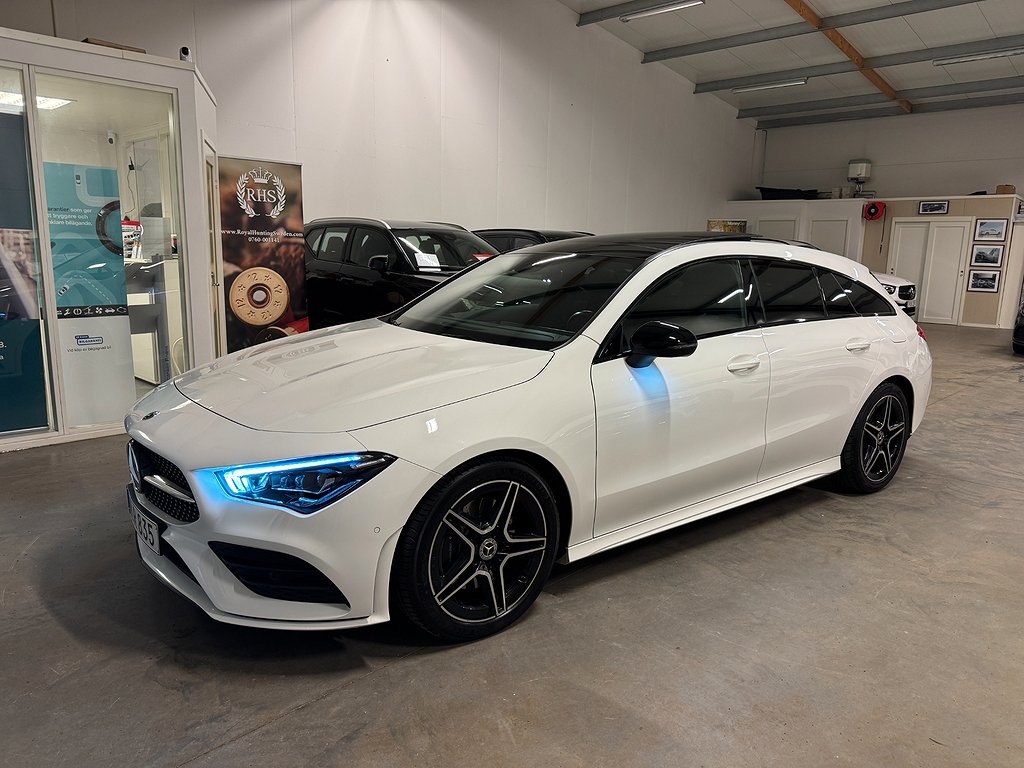 Mercedes-Benz CLA 220 SB AMG Night Pano/Elstol/M-beam/Värmar