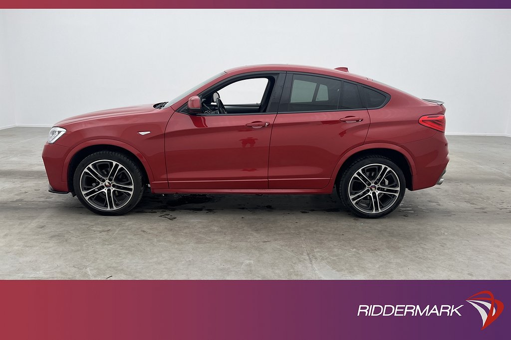 BMW X4 xDrive30d 258hk M-Sport B-Kamera D-Värm HuD Navi Drag