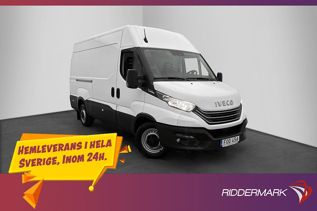 Iveco Daily L3H2 2.3JTD D-Värmare 3-Sits Farthållare Moms