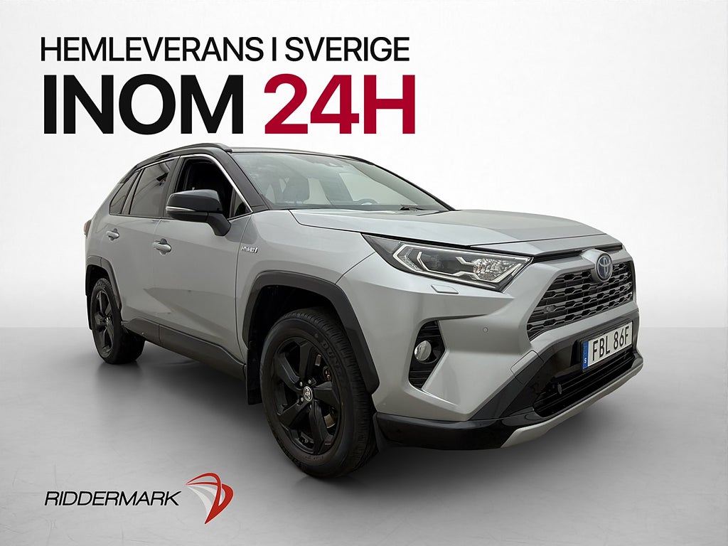 Toyota RAV4 Hybrid 222hk AWD-i JBL Kamera M-Värmare Drag