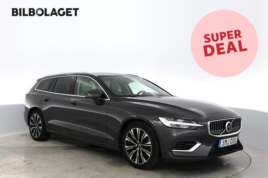 Volvo V60 Recharge T6 Core Edition,Läder, * SUPERDEAL *