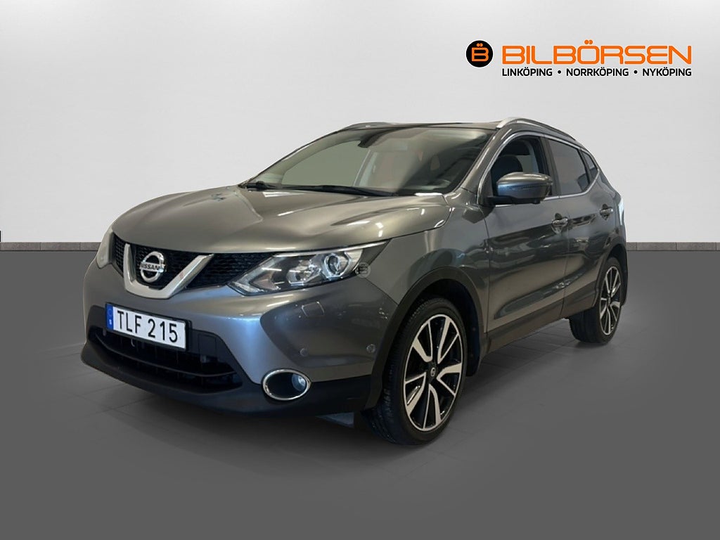 Nissan Qashqai 1.5 dCi DPF Tekna Design Pack (360°, Pano, Nya bromsar)