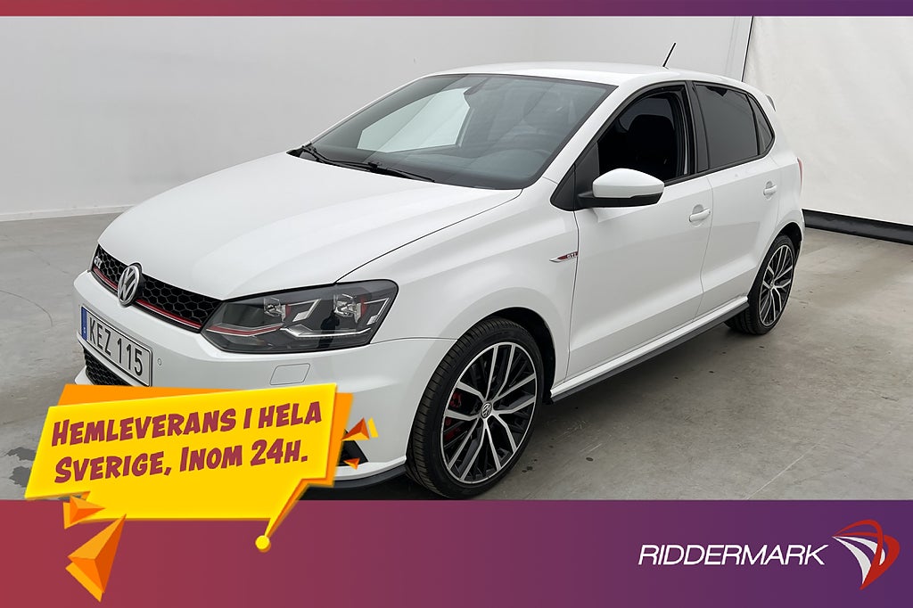 Volkswagen Polo GTI 1.8 TSI 192hk P-Sensorer Xenon