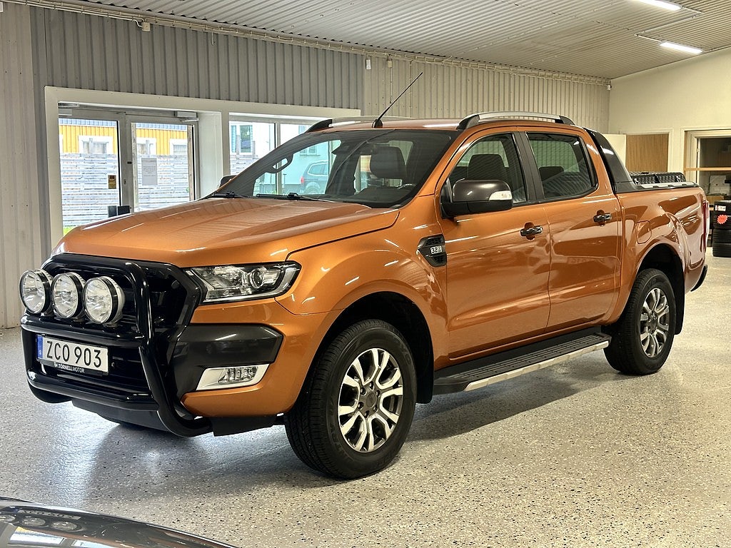Ford ranger Dubbelhytt 3.2 TDCi 4x4 Wildtrack Nyservad / Fint skick