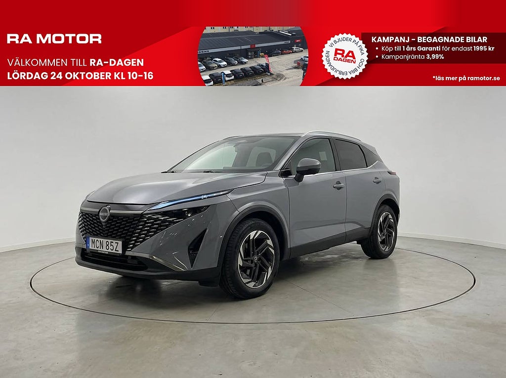Nissan Qashqai 1.3 158hk N-Connecta Comfort Pack | HuD | 360° | Navi | 2025