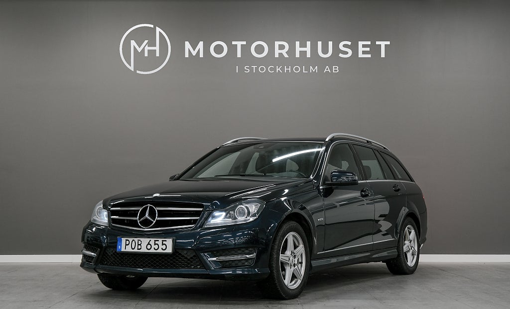 Mercedes-Benz C 180 T Avantgarde Euro6 Drag Farthållare Facelift 1Ägare