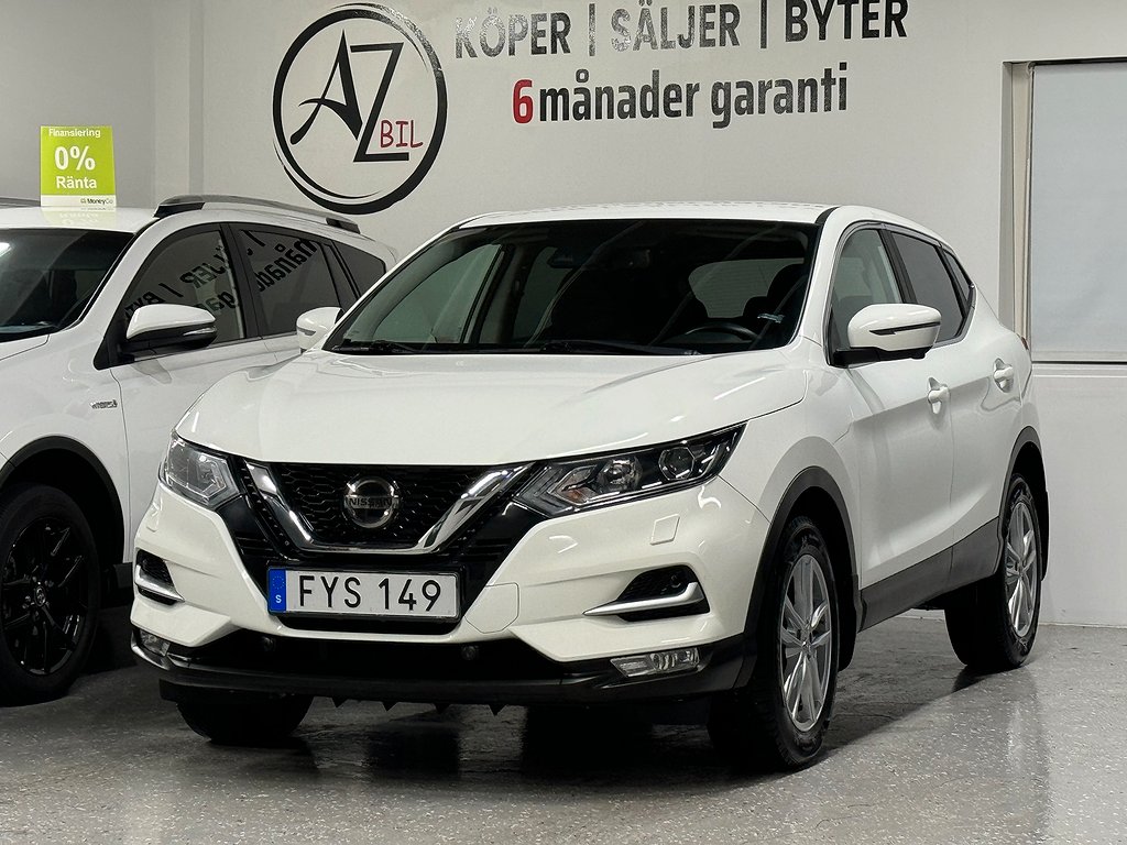 Nissan Qashqai 1.3 DIG-T DCT 2äg 360 kamera GPS 160 hk lågmil