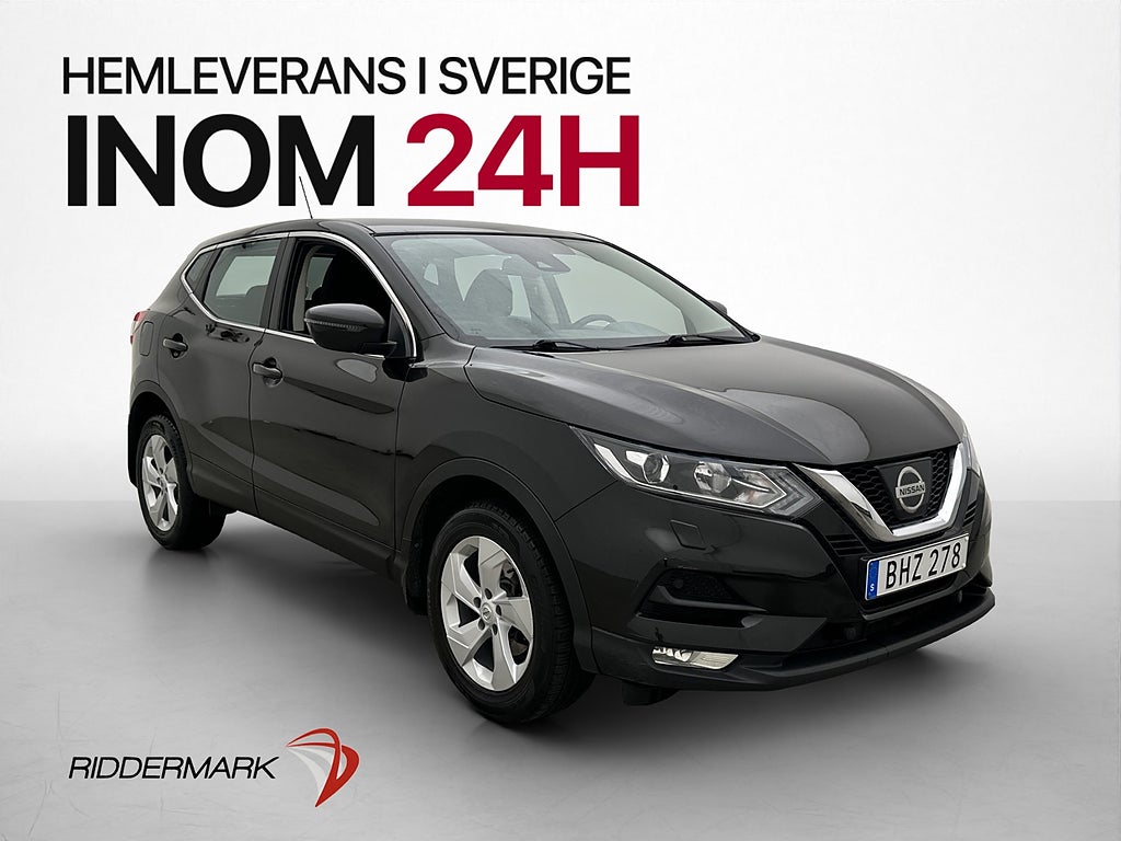 Nissan Qashqai 1.2 DIG-T 115hk Acenta P-Sensorer Farthållare