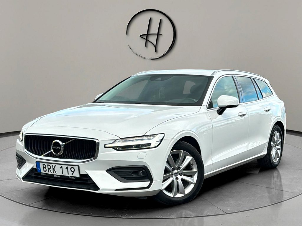 Volvo V60 D4 190hk 1-Ägare Helskinn Keyless H&K Kamera Drag 