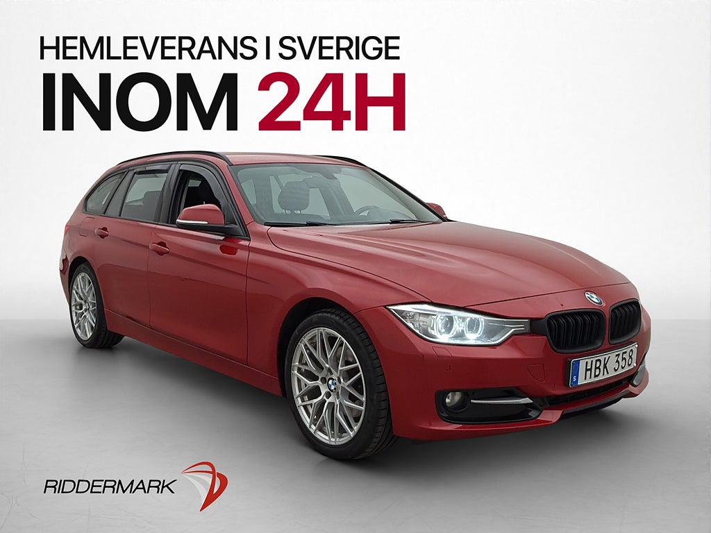 BMW 320D Touring 184hk Sport-Line Navi Sensor El-bagage Drag