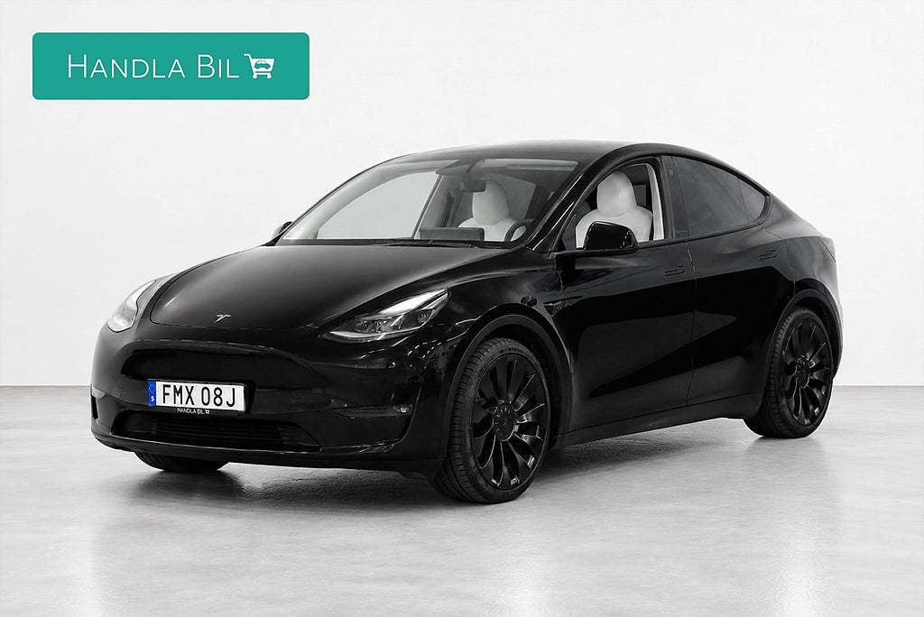 Tesla Model Y Performance Autopilot Drag Skinn Pano Moms 534hk