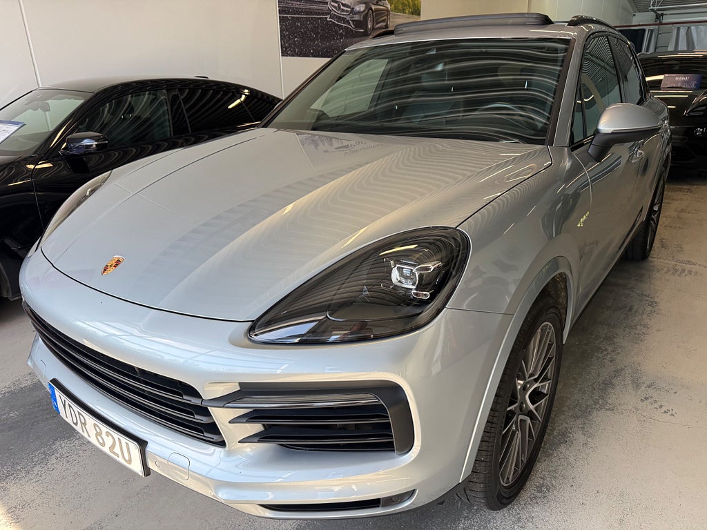 Porsche Cayenne E-Hybrid, Panorama, 21", 1 brukare, Svensksåld