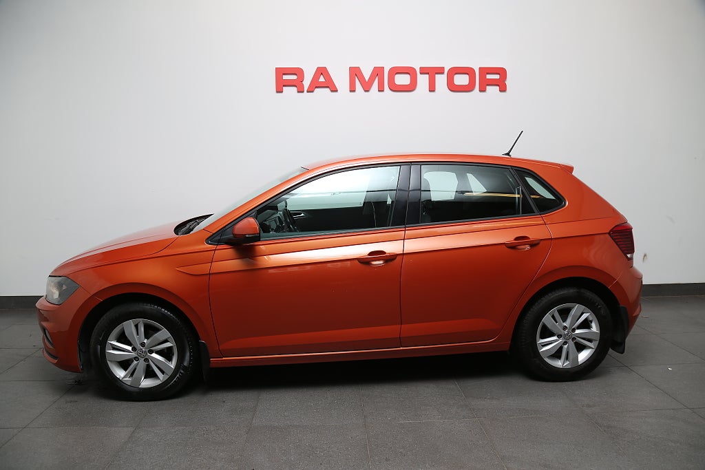 Volkswagen Polo 1,0 TSI 95hk DSG P-sensorer Motorv Dragkrok 2018