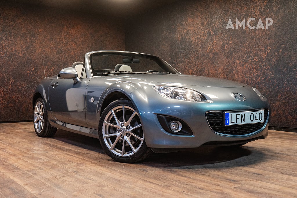 Mazda MX-5 Roadster 1.8 MZR | Hardtop | Sportstolar | Läder