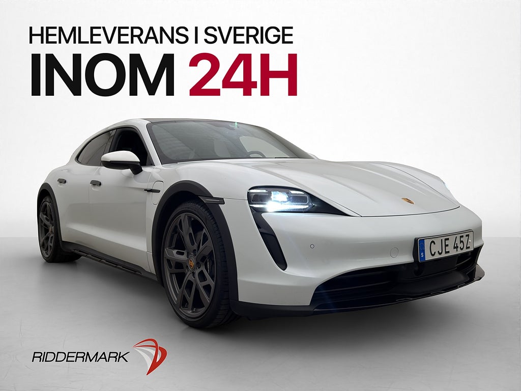 Porsche Taycan 4 Cross Turismo DD PASM Pano BOSE 18-Vägs