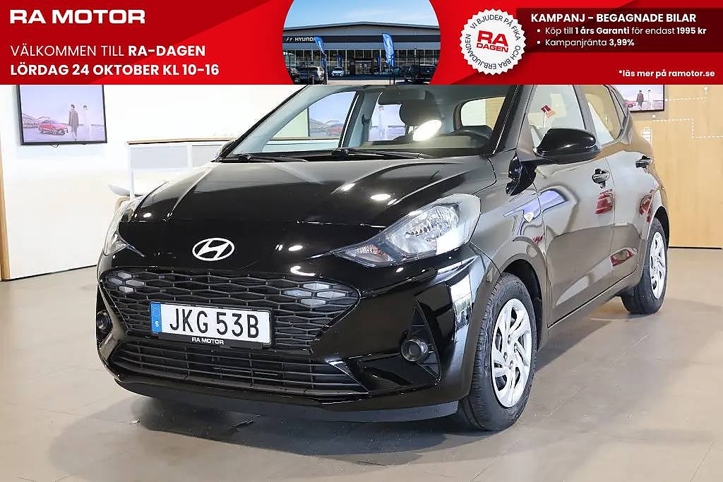 Hyundai i10 1.0 blue AUT Essential Rattvärme CarPlay Leasbar 2024