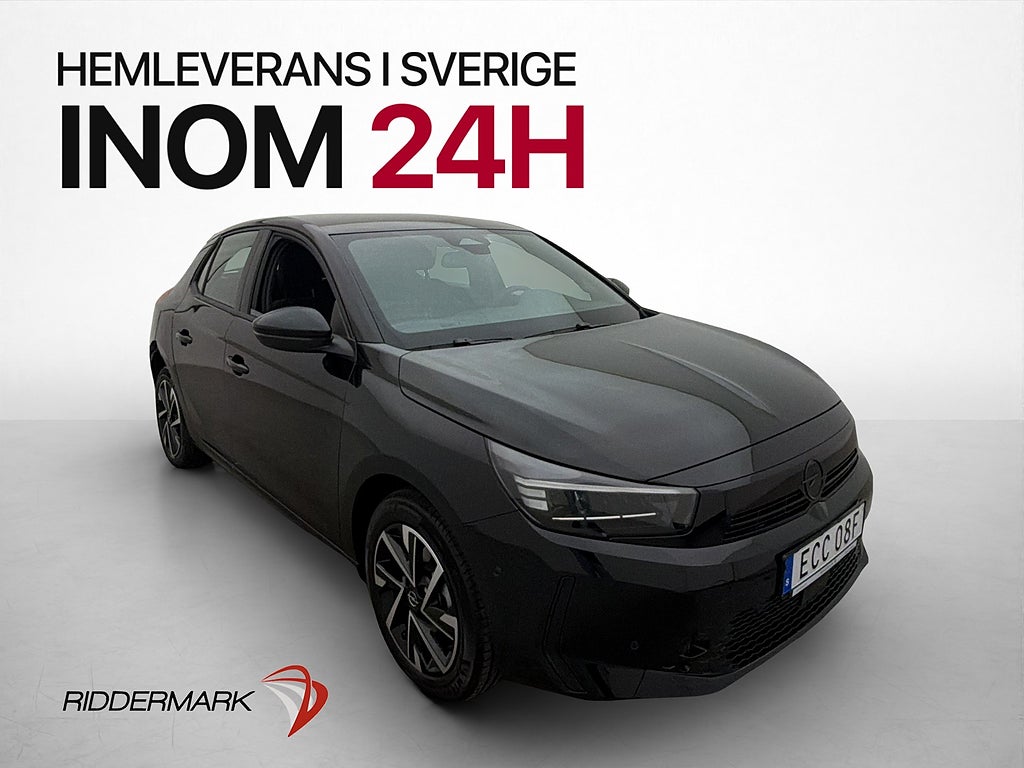 Opel Corsa 1.2 Turbo 100hk Kamera Rattvärme Adapt-Farth