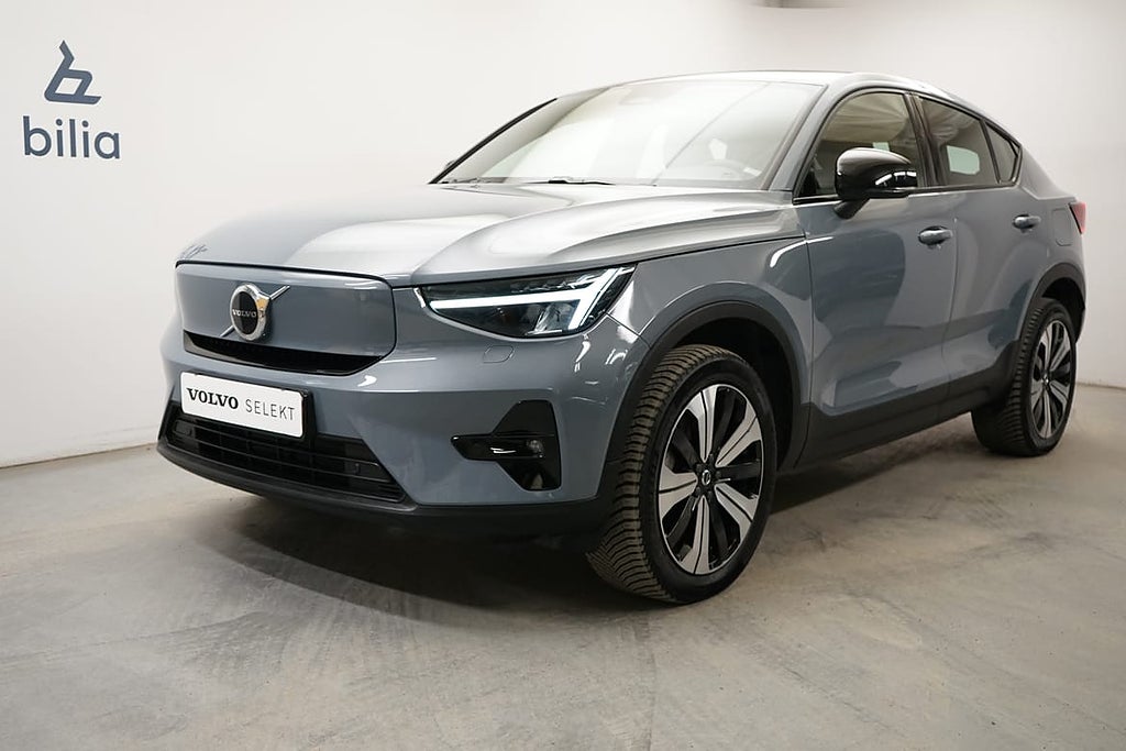 Volvo C40 Recharge Plus Edition, Navigation, Baklucka elm...