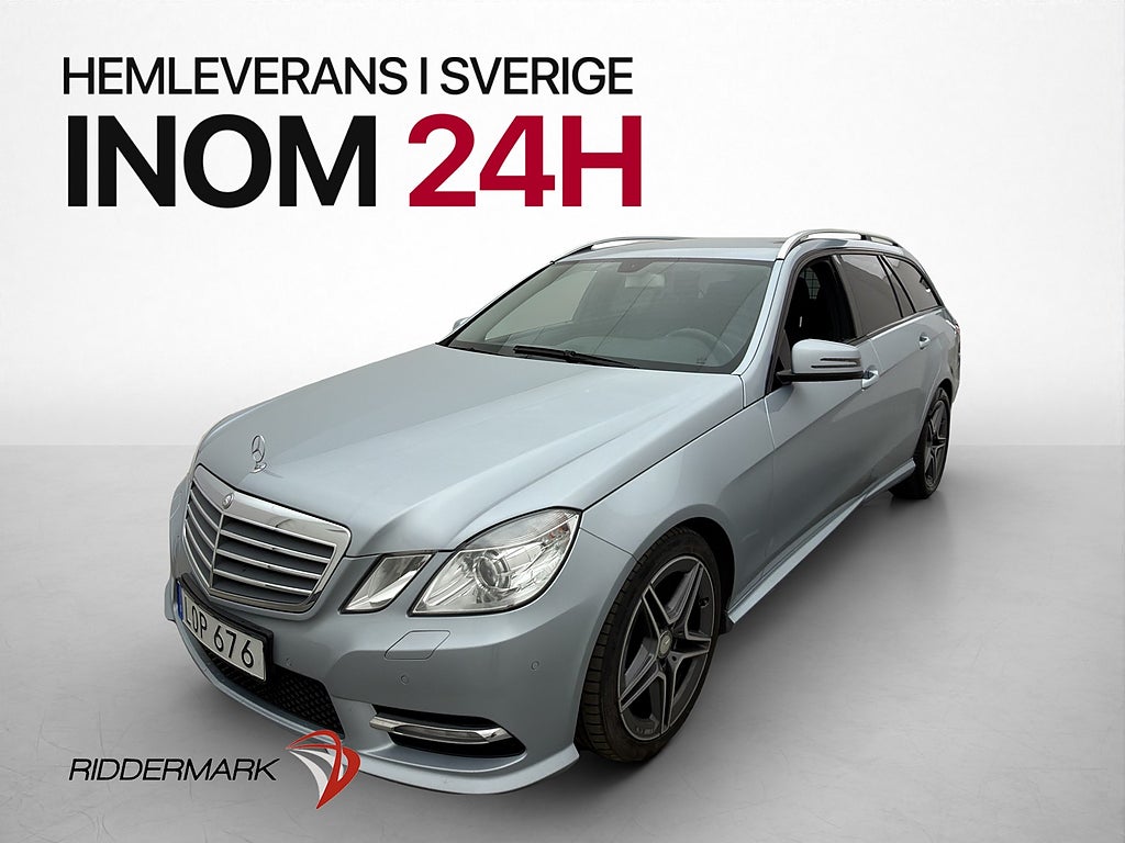 Mercedes-Benz E 220 T CDI AMG Skinn Navi Drag Sensorer