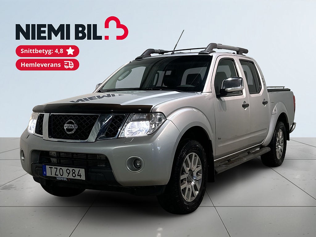 Nissan Navara Dubbelhytt 3.0 dCi V6 4x4 Drag Dvärm GPS  Pano BOSE SoV
