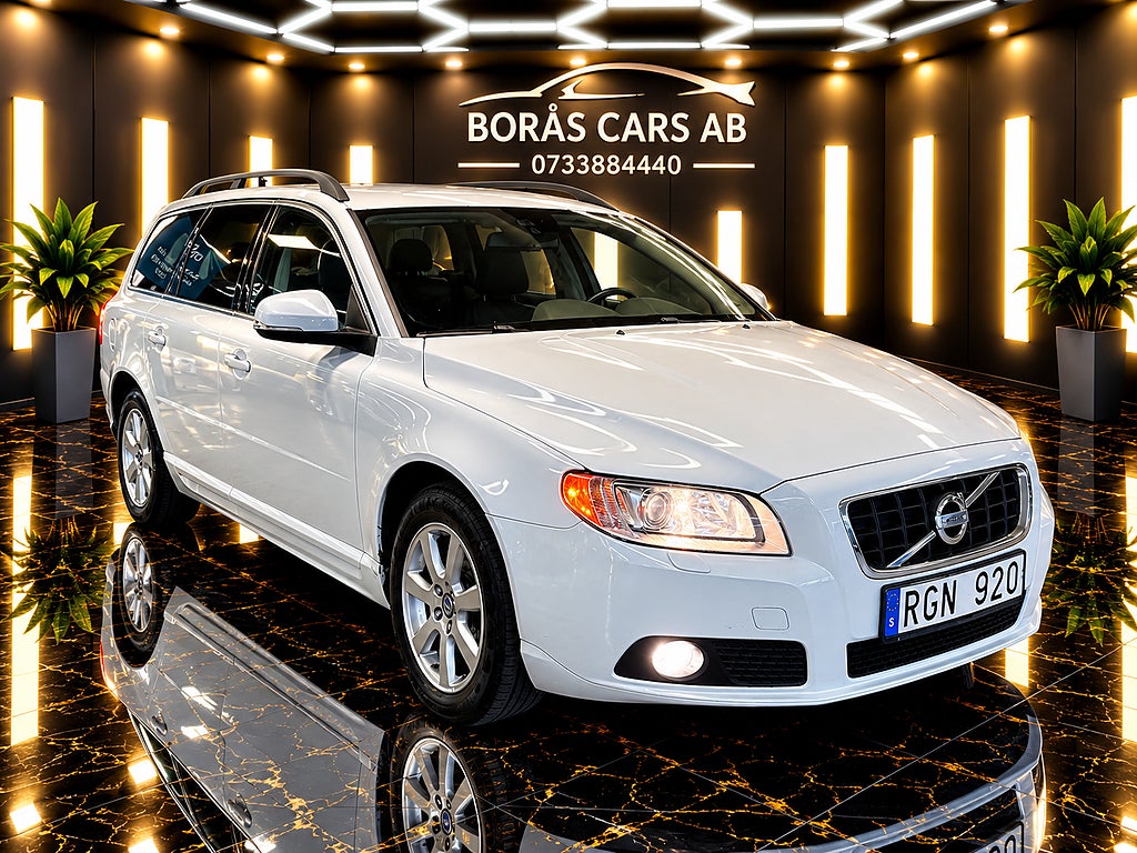 Volvo V70 D4 (163hk) Momentum*800kr/mån*dragkrok*Nyservade