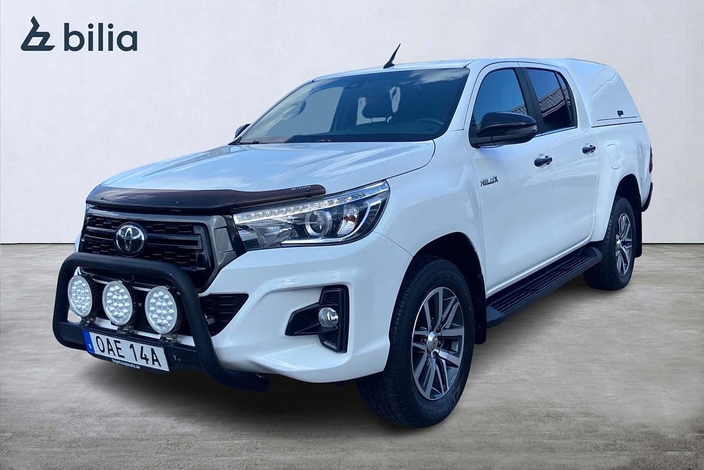 Toyota Hilux Dubbelhytt D-CAB 2,4 AWD TURBO | ULTIMATE | V-HJUL