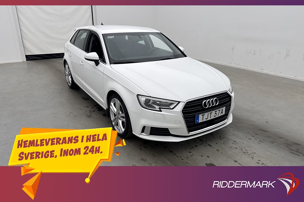 Audi A3 Sportback 35 TFSI 150hk Proline Sensorer Adapt-fart