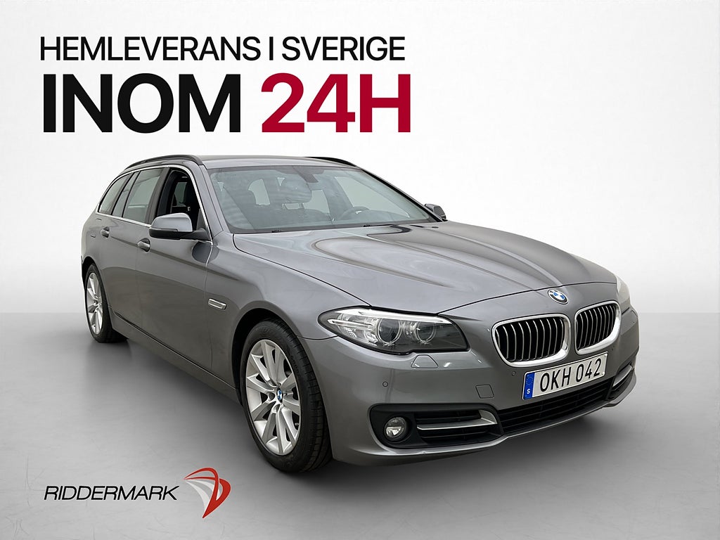 BMW 520d xDrive Touring M-Ratt Skinn Rattvärme Sensorer