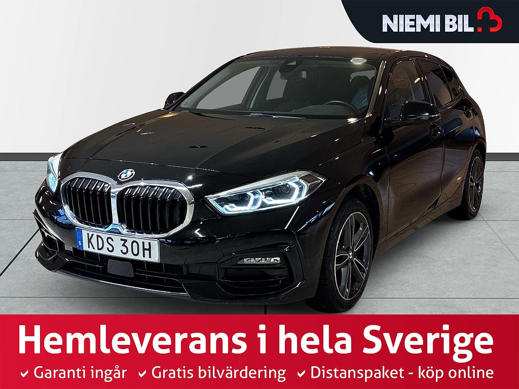 BMW 118I  Sport line 136hk Cockpit Rattvärme Navi Psens CarPlay