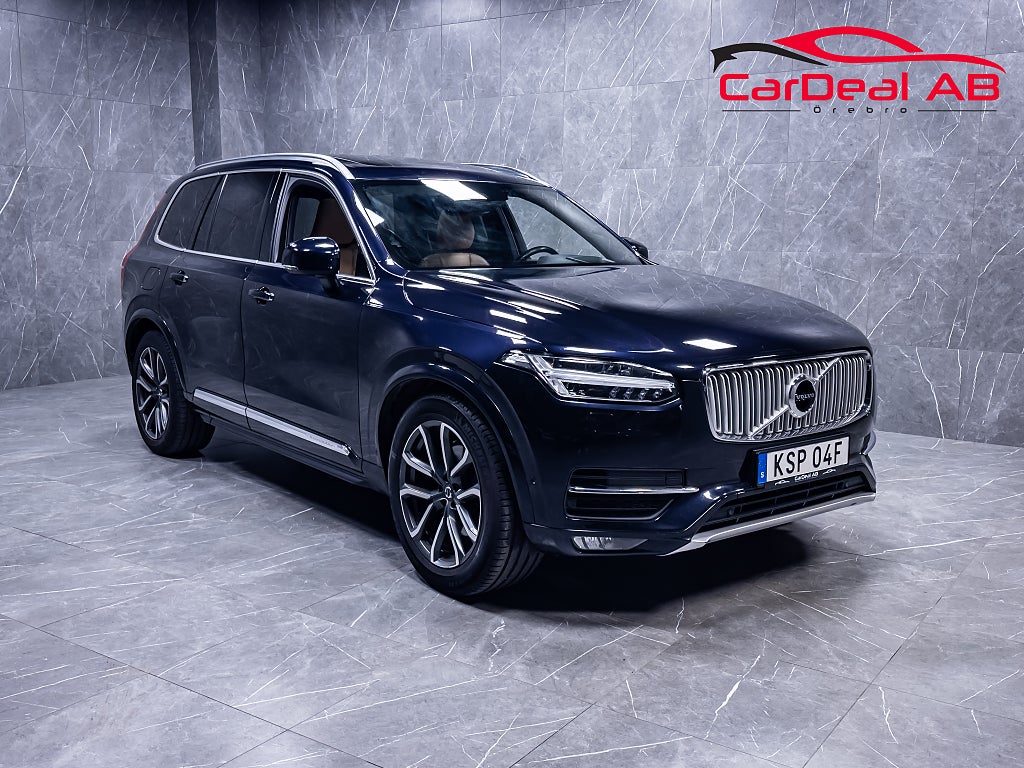 Volvo XC90 D5 AWD Inscription Luft HUD Ventilerade Drag *SE SPEC*