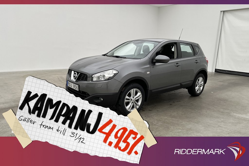 Nissan Qashqai 1.6 dCi 130hk M-Värm Kamera Navi 4,95% Ränta