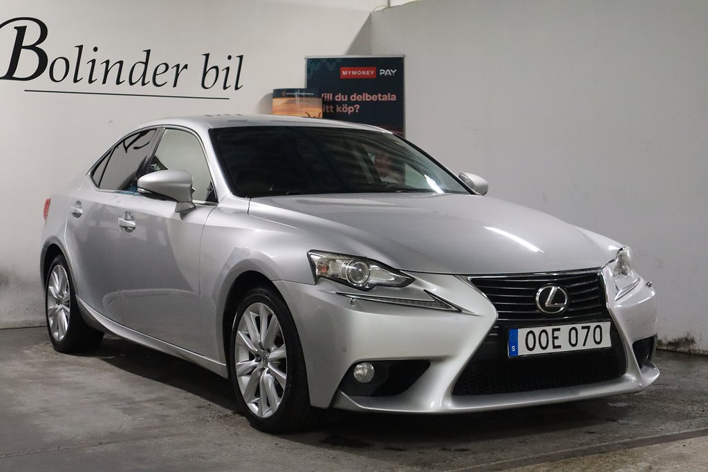 Lexus IS 250 2.5 V6 Executive Euro 5 NYBESIKTAD SOV BT 