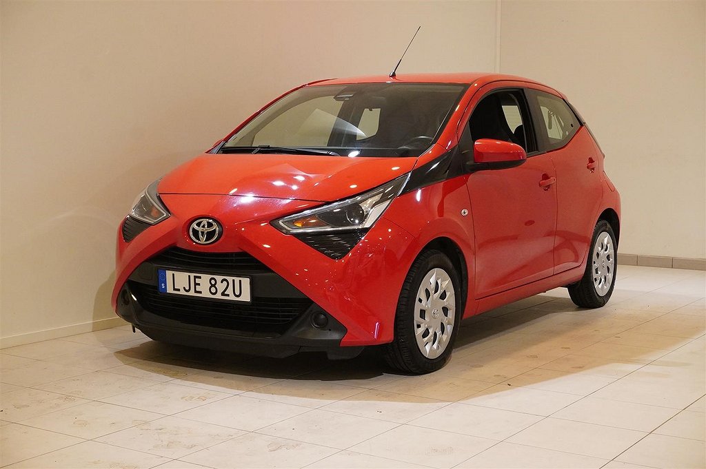 Toyota Aygo 1.0 5-D 72hk X-Play Backkamera