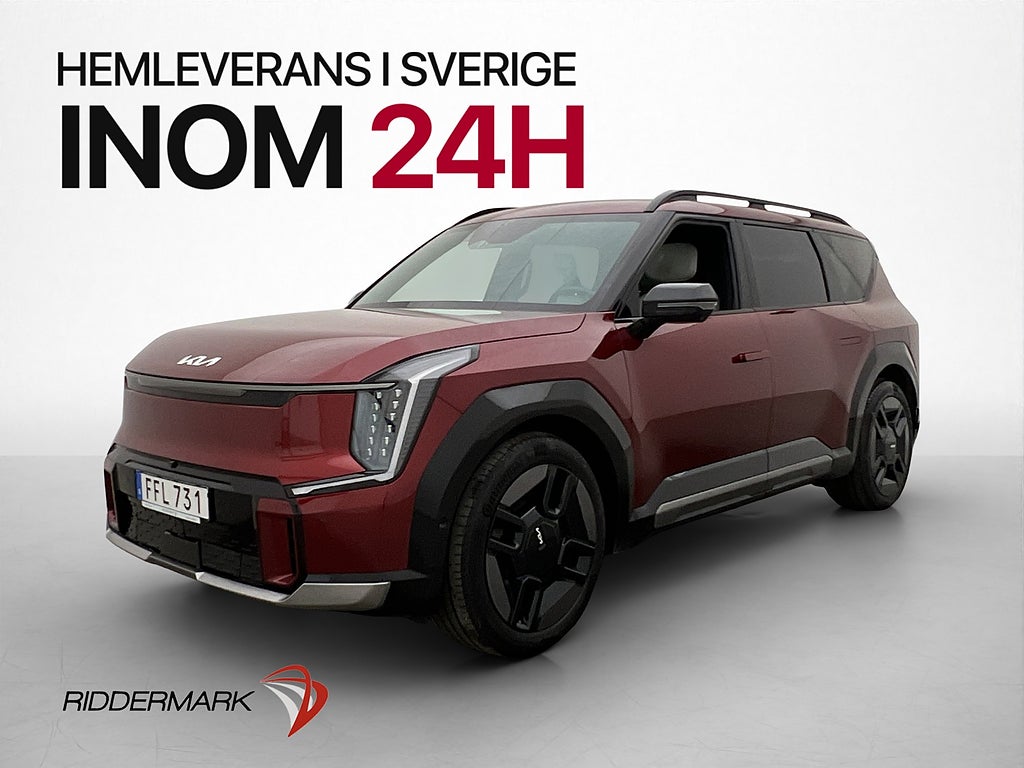 Kia EV9 AWD GT-Line 6-Sits Pano Meridian Värmare Drag MOMS