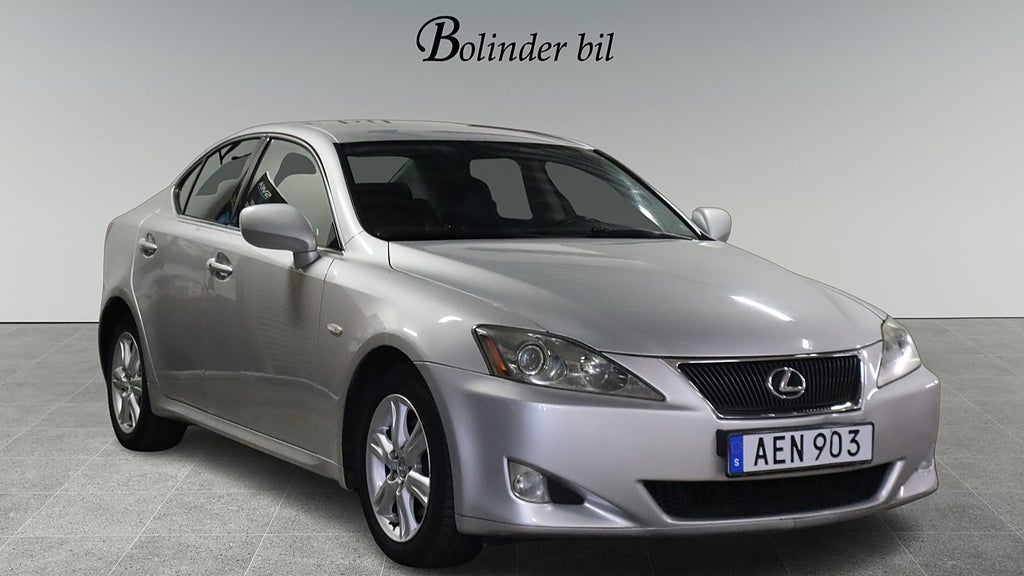 Lexus IS 250 2.5 V6 KEYLESS HELSKINN SOMMAR OCH VINTERDÄCK