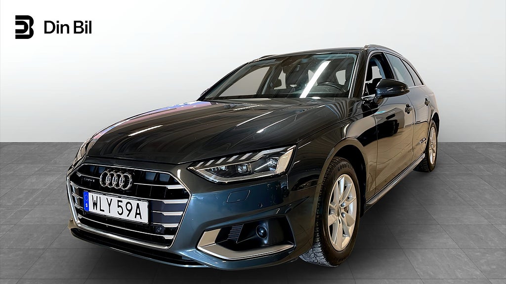 Audi A4 Avant 40 TDI Quattro V-Hjul Drag Matrix Värmare