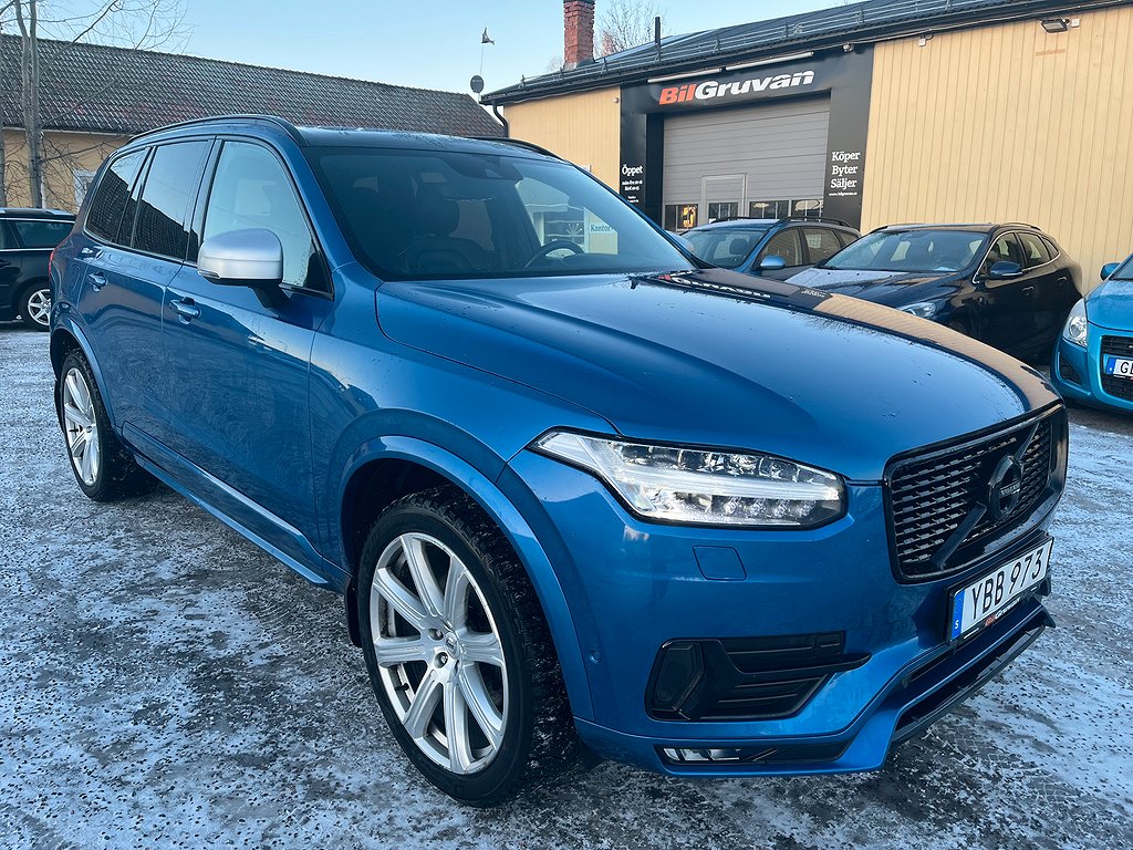 Volvo XC90 D5 AWD AUT R-Design /7-sits/B&W/Dragkrok