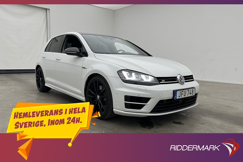 Volkswagen Golf R 300hk Pano Skinn Adapt-fart Kamera CarPlay