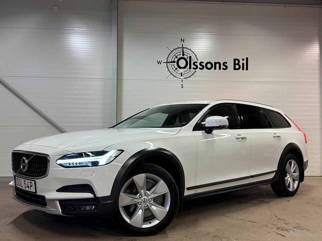 Volvo V90 Cross Country D5 AWD Aut Drag 360kam BLIS Läder