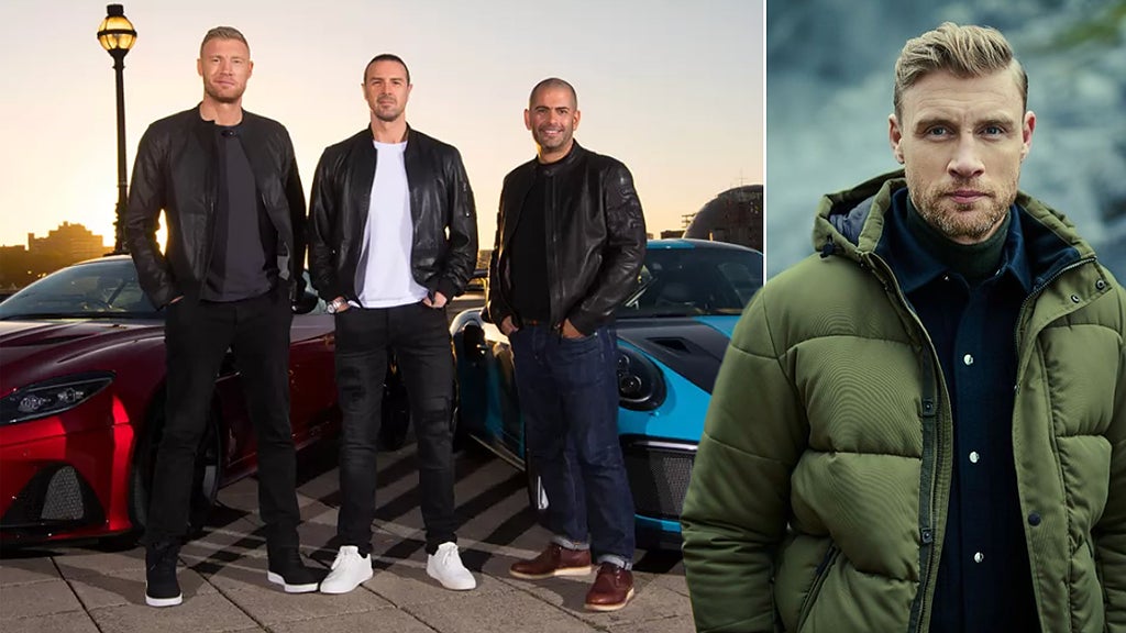 Andrew "Freddie" Flintoff, programledare för Top Gear, har förts till sjukhus.