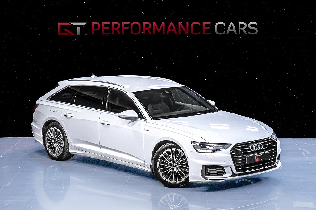 Audi A6 Avant 40 TDI S-line Alpinpaket Dragkrok ACC P-Värme 
