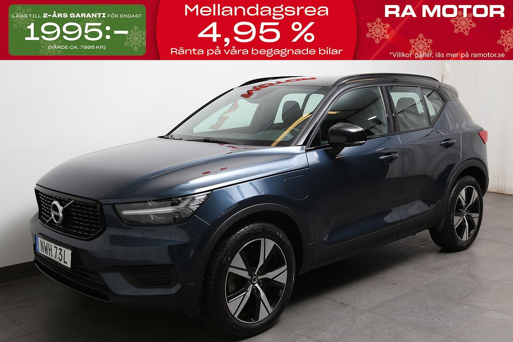 Volvo XC40 Recharge T4 R-Design Aut Kamera VOC Leasbar 2022