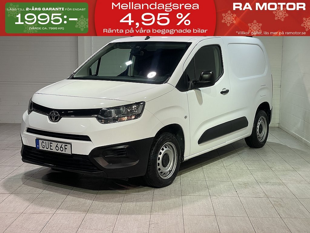 Toyota ProAce City 1.2 | MOMS | Drag | 1 ägare 2021