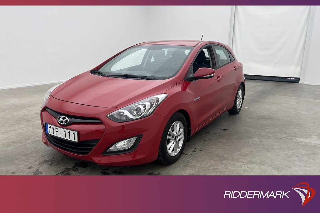 Hyundai i30 1.6 GDI 135hk Sensorer Farthållare 0.5L/Mil