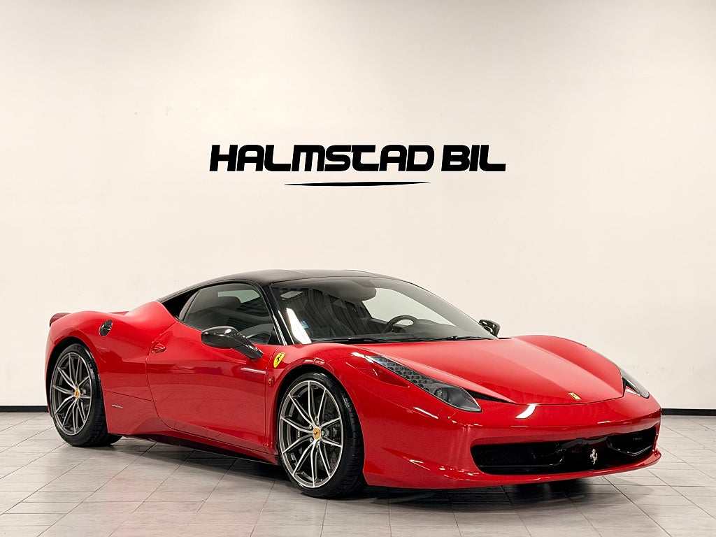 Ferrari 458 Italia 4.5 V8 DCT 570hk| Rosso Corsa | Keramiska 