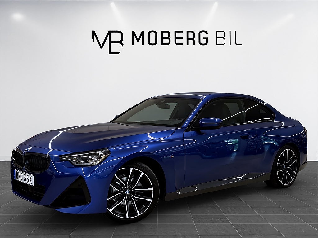 BMW 220 220i Coupé 184hk M-Sport B-Kamera Navi Keyless PDC Drag