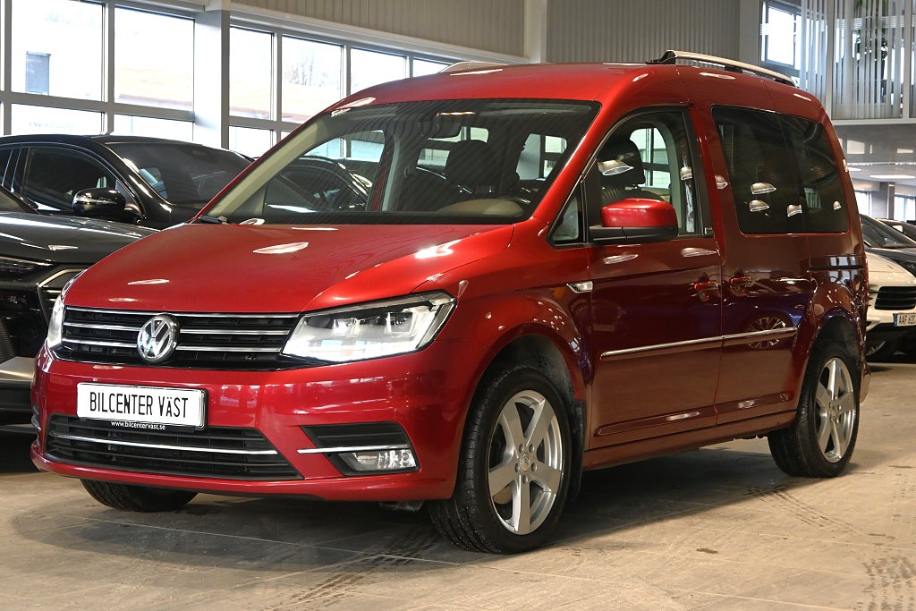 Volkswagen Caddy Life TDI 102hk DSG 5-sits Navi Drag Kamera