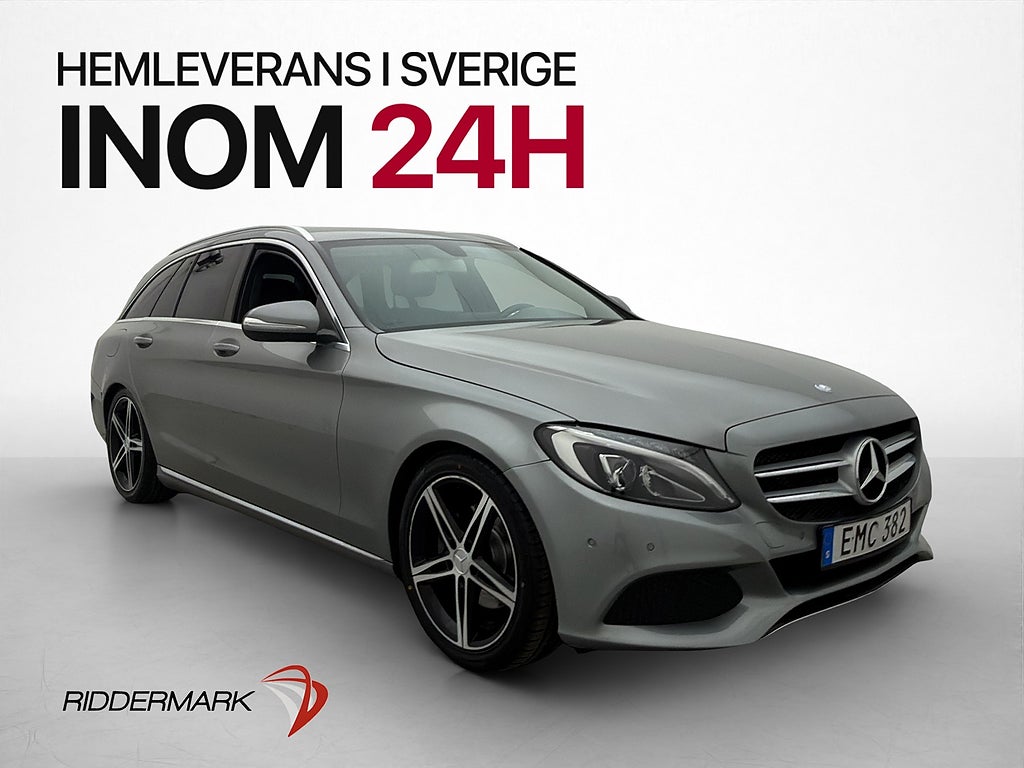 Mercedes-Benz C220 T d 170hk Avantgarde Navi Halvskinn Drag
