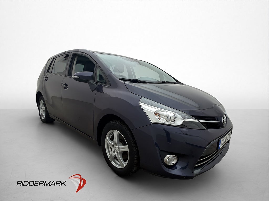 Toyota Verso 1.8 Edition Feel 7-Sits M/K-Värmare Pano Drag